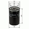 Filtro de óleo 0451104064 BOSCH