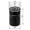 Filtro de óleo 0451403001 BOSCH