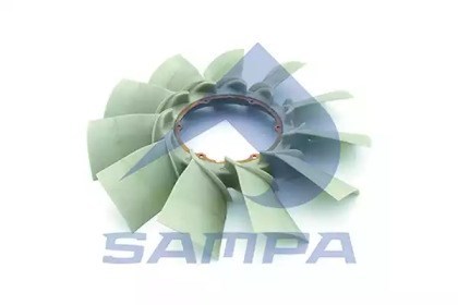 Ventilador (roda de aletas) do radiador de esfriamento 051232 Sampa Otomotiv‏