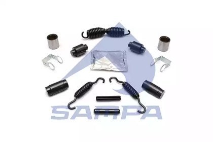 Kit de reparação das sapatas do freio 085511 Sampa Otomotiv‏