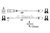 Fio de alta voltagem, cilindro No. 1, 4 0986356339 BOSCH