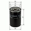 Filtro de óleo 0986452003 BOSCH