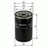 Filtro de óleo 0986452016 BOSCH