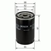 Filtro de óleo 0986452060 BOSCH