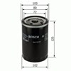 Filtro de óleo 0986452062 BOSCH