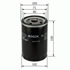 Filtro de óleo 0986452063 BOSCH