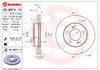 Disco do freio dianteiro 09B97411 BREMBO