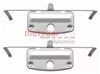 Kit de molas de fixação de sapatas de disco dianteiras 1091644 METZGER