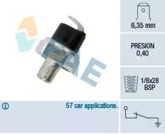 Interruptor assy-oil pressão 11730