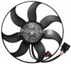 Ventilador elétrico de esfriamento montado (motor + roda de aletas) esquerdo 1199106200 JP GROUP