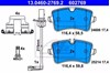 Sapatas do freio traseiras de disco 13046027692 ATE
