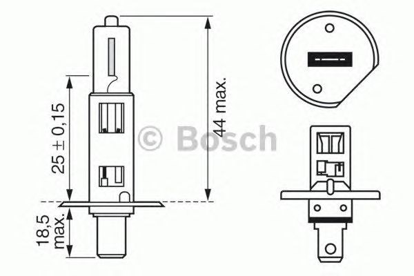 Bombilla halógena 1987302015 Bosch
