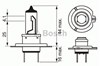 Lâmpada halógena 1987302071 BOSCH