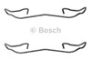 Kit de molas de fixação de sapatas de disco traseiras 1987474213 BOSCH