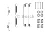 Kit de montagem das sapatas traseiras de tambor 1987475294 BOSCH