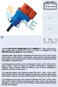 Interruptor para Fiat 500L 1.3D Multijet 330A1000 24796