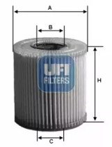 Bosch kia filtro de óleo ceed, alma, venga, hyundai 06- 2515100