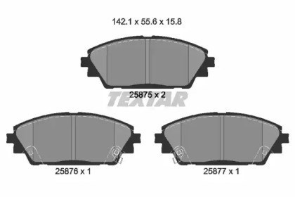 Pastilhas de freio dianteiras para Mazda 3, Mazda CX-30 2587501