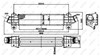 Radiador de intercooler 30840 NRF