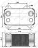 Radiador de óleo 31195 NRF