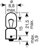 Lâmpada 3893 OSRAM