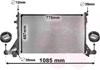 Radiador de esfriamento de motor 43002560 VAN WEZEL