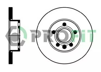 Discos de freio x2 50101011