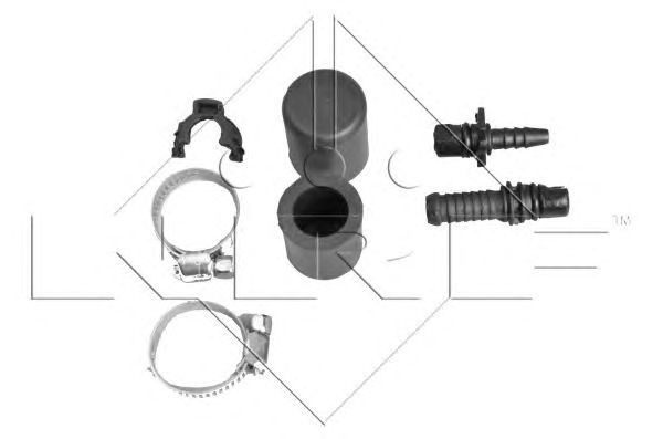 Radiador de esfriamento de motor 53424A NRF