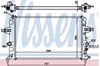 Radiador de esfriamento de motor 630704 NISSENS