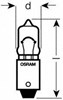 Lâmpada de quebra-luz de iluminação de salão/de cabina 64113 OSRAM