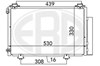 Radiador de aparelho de ar condicionado 667041 ERA