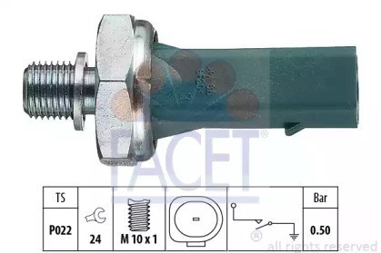 Interruptor de controle de pressão do óleo 70139