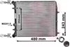 Radiador de esfriamento de motor 76002005 VAN WEZEL