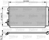 Radiador de aparelho de ar condicionado 814187 VALEO