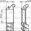 Radiador de intercooler 818853 VALEO