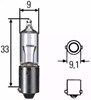 Lâmpada de quebra-luz de iluminação de salão/de cabina 8GH002473191 HELLA