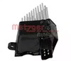 Resistor (resistência) de ventilador de forno (de aquecedor de salão) 917015 METZGER