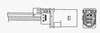 Sonda lambda, sensor de oxigênio 93808 NGK