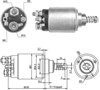 Relê retrator do motor de arranco 940113050389 MAGNETI MARELLI