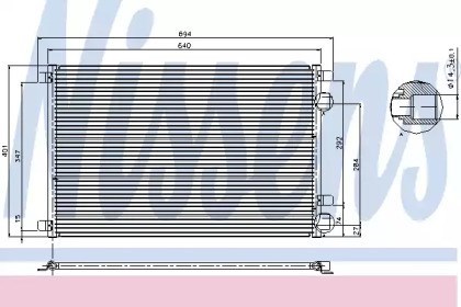 Aquecimento do radiador / ar condicionado para renault scénic ii 1.5 dci (jm0f) k9k722 94626