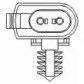 Sensor ABS traseiro esquerdo ABEU023 MOBILETRON