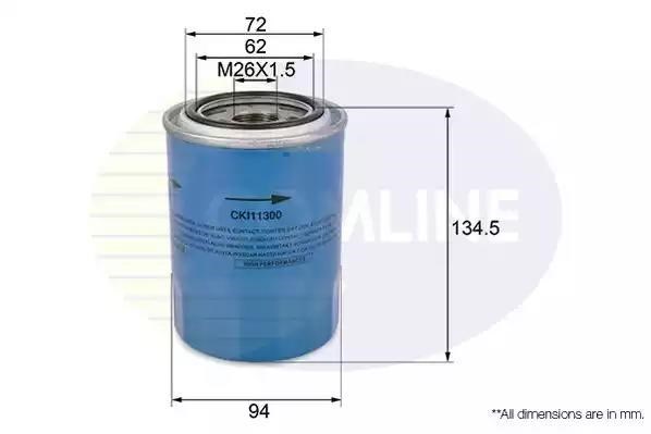 A210422 Hyundai H1/Terracan 2.5TD/TCI 00- filtro de óleo CKI11300