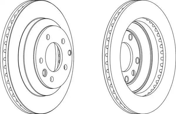 Disco do freio traseiro Audi Q7 4LB