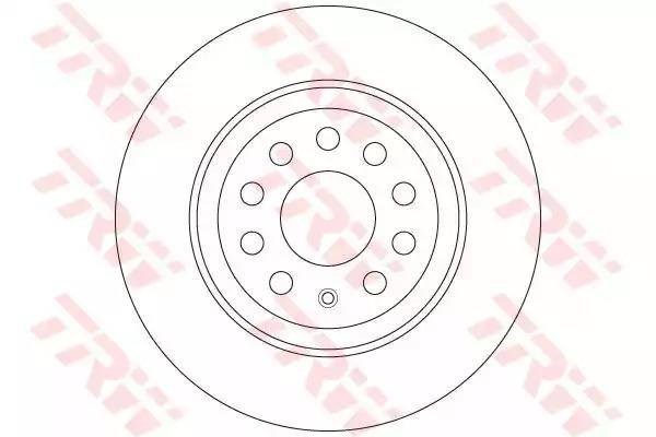 Disco de freio traseiro para assento tarraco (KN2) 1.5 16V TSI ACT / 0.18 - ...  capô DF6504