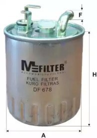 Filtro de combustível para mercedes-benz a, mercedes-benz vaneo DF678
