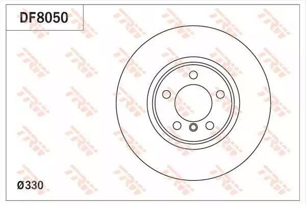 Discos de freio (1 pc) DF8050