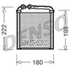 Radiador de forno (de aquecedor) DRR32005 DENSO