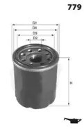 Kavo peças amc filtro de óleo ELH4240