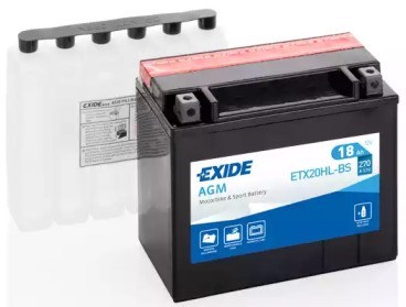 Bateria recarregável (PILHA) ETX20HLBS Exide