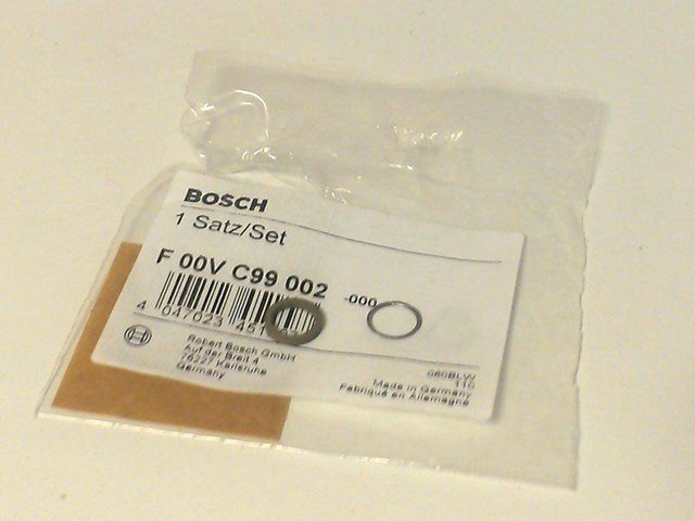 Anel (arruela) do injetor de ajuste F00VC99002 Bosch